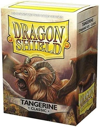 Dragon Shield Sleeves: Standard- Tangerine (100 ct.)