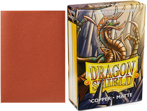 Dragon Shield Sleeves: Japanese Matte Copper (60) Dragon Shield Sleeves: Japanese Matte Copper (60)