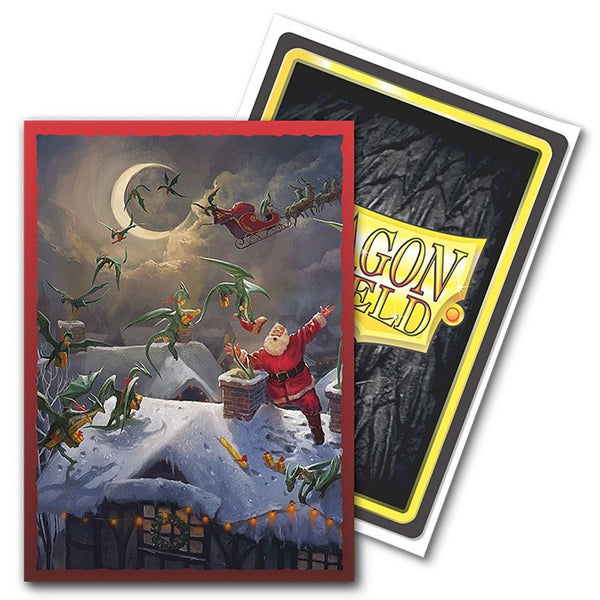 Dragon Shields: (100) Brushed Art - Christmas 2023