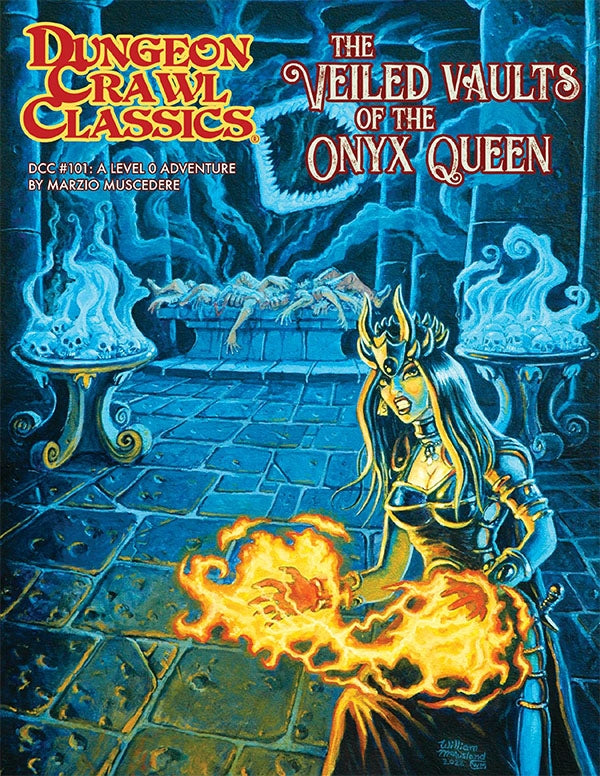 Dungeon Crawl Classics #101: The Veiled Vault of the Onyx Queen
