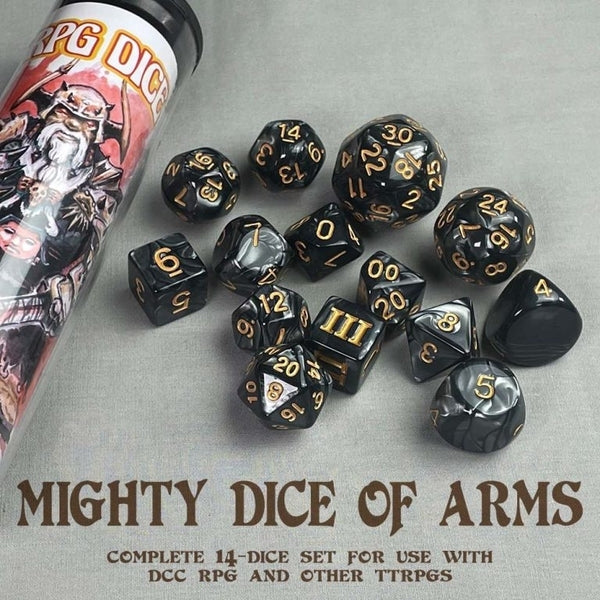 Dungeon Crawl Classics: Dice - Mighty Dice of Arms