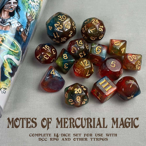 Dungeon Crawl Classics: Dice - Motes of Mercurial Magic