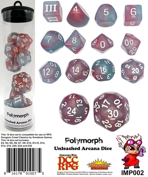 Dungeon Crawl Classics: Unleashed Arcana Dice - Polymorph