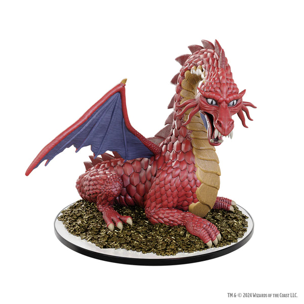 Dungeons & Dragons: Icons of the Realms: Set 31 - 50th Anniversary- Classic Red Dragon Boxed Miniature (presale)