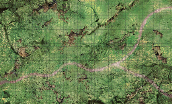 Dungeons & Dragons: Icons of the Realms - 3' x 5' Bluffs Battle Mat