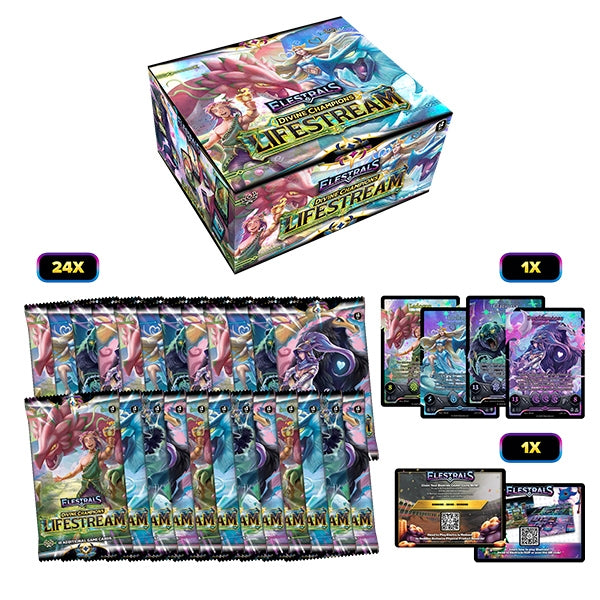 Elestrals: Lifestream- Booster Case (x12 Displays) (presale)