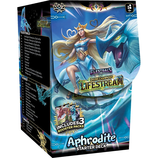Elestrals: Lifestream- Starter Deck Case- Aphrodite (x8) (presale)