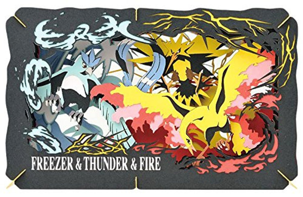 Ensky: Paper Theater - Pokemon Articuno Zapdos Moltres