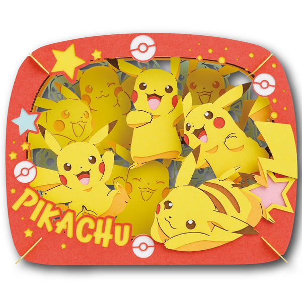 Ensky: Paper Theater - Pokemon Lots of Pikachu