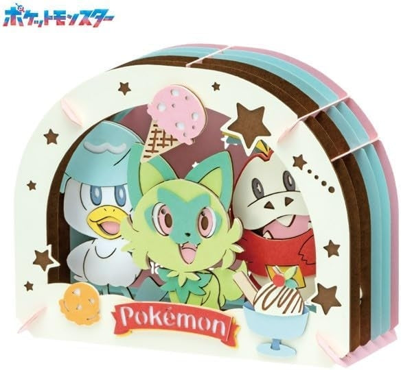 Ensky: Paper Theater - Pokemon Wakuwaku Ice Cream