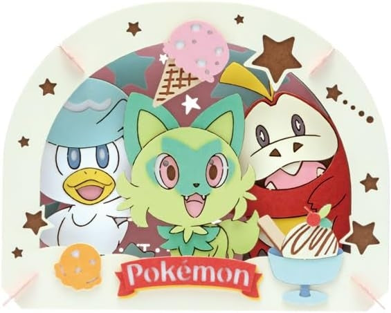Ensky: Paper Theater - Pokemon Wakuwaku Ice Cream