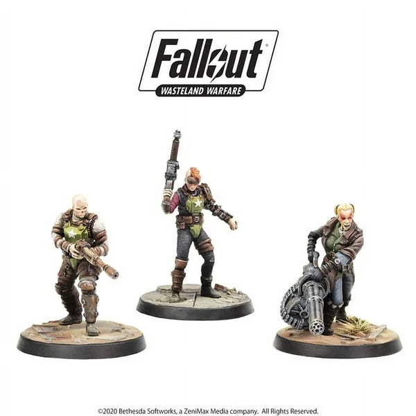 Fallout: Wasteland Warfare - Ack Ack, Sinjin & Avery