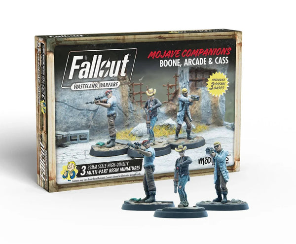 Fallout: Wasteland Warfare - Boone Arcade and Cass