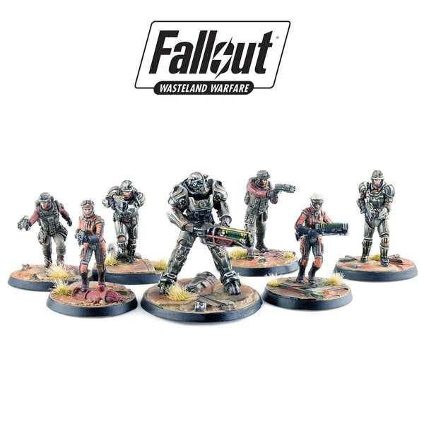 Fallout: Wasteland Warfare - Brotherhood of Steel Core Box Updated