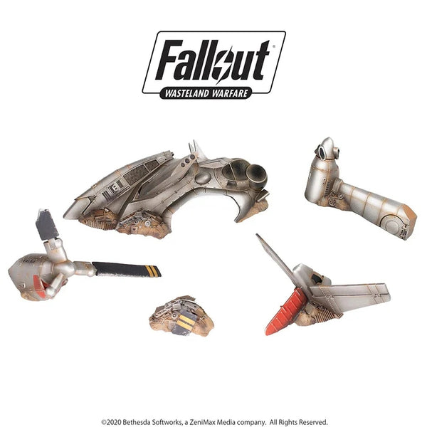 Fallout: Wasteland Warfare - Crashed Vertibird