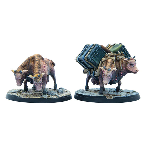 Fallout: Wasteland Warfare - Creatures Brahmin Herd