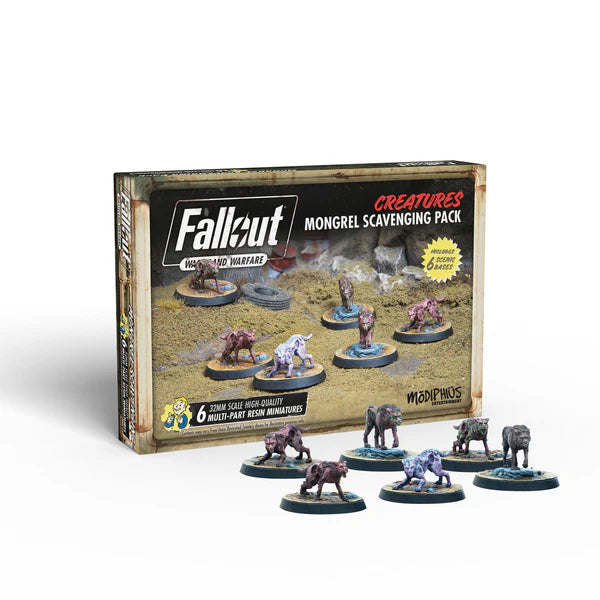 Fallout: Wasteland Warfare - Creatures Mongrel Scavenging Pack