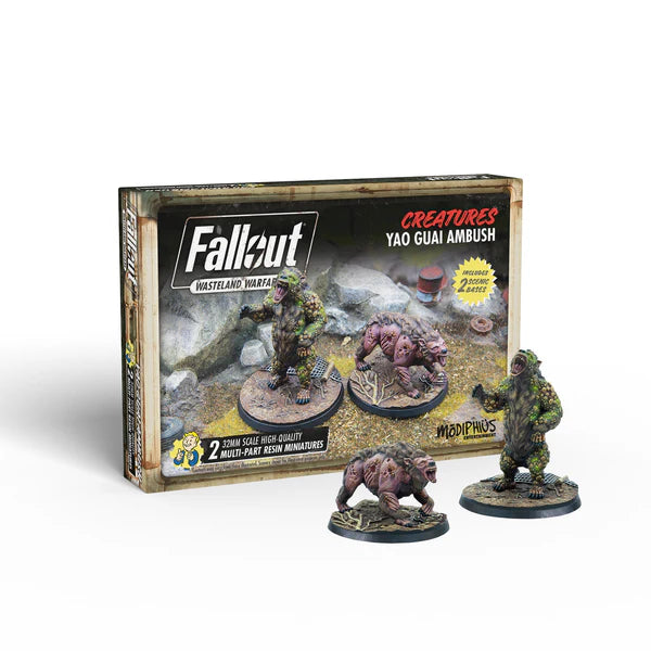 Fallout: Wasteland Warfare - Creatures Yao Guai Ambush