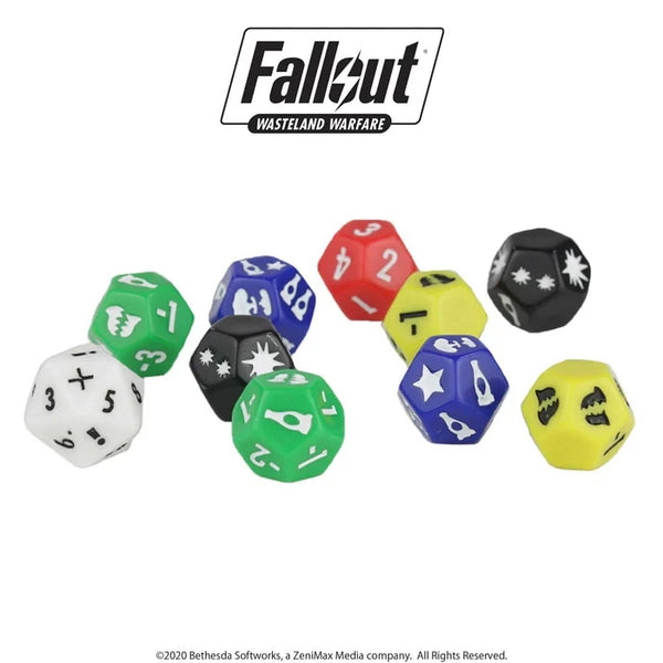 Fallout: Wasteland Warfare - Dice Set