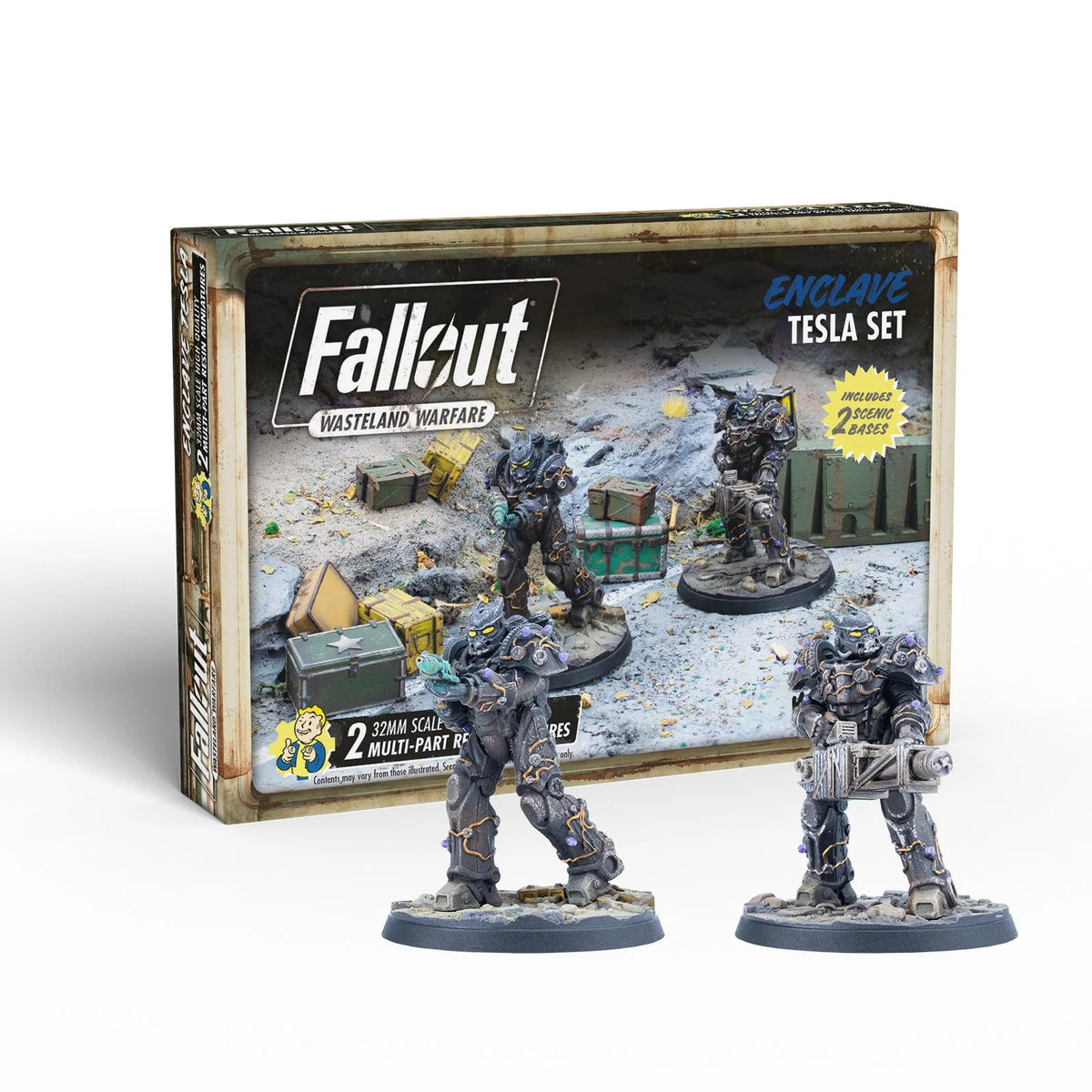 Fallout: Wasteland Warfare - Enclave Tesla Set | Lazarus Games