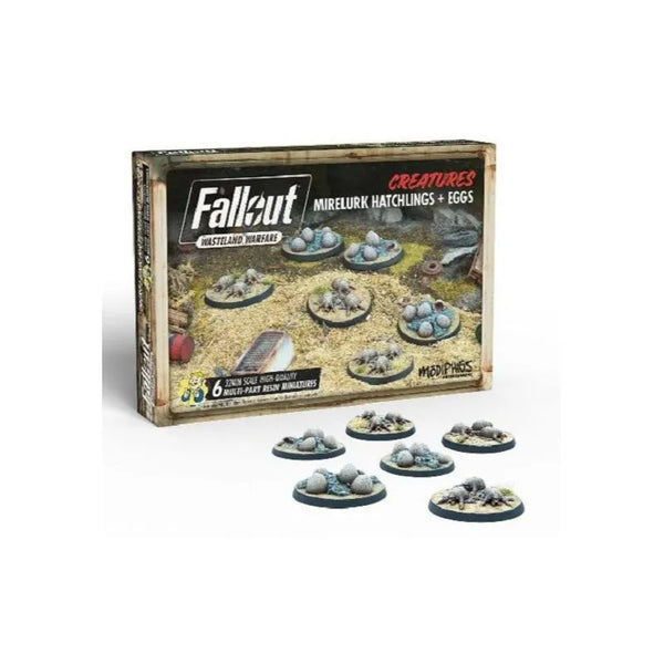 Fallout: Wasteland Warfare - Mirelurk Hatchlings + Eggs