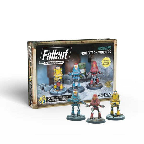 Fallout: Wasteland Warfare - Robots - Protectron Workers