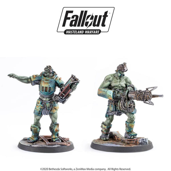 Fallout: Wasteland Warfare - Super Mutants Overlord and First