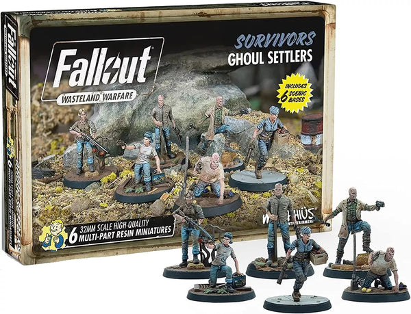 Fallout: Wasteland Warfare - Survivors Ghoul Settlers (The Slog)