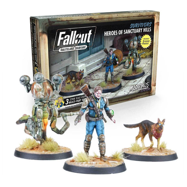 Fallout: Wasteland Warfare - Survivors Heroes of Sanctuary Hills