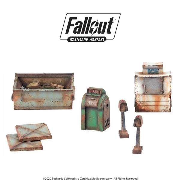 Fallout: Wasteland Warfare - Terrain Expansion - Boston Street Scatter