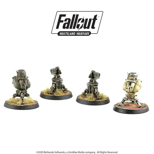 Fallout: Wasteland Warfare - Terrain Expansion - Turrets