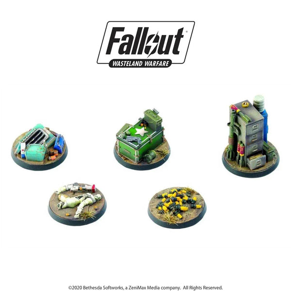 Fallout: Wasteland Warfare - Terrain Expansion Objective Markers 2