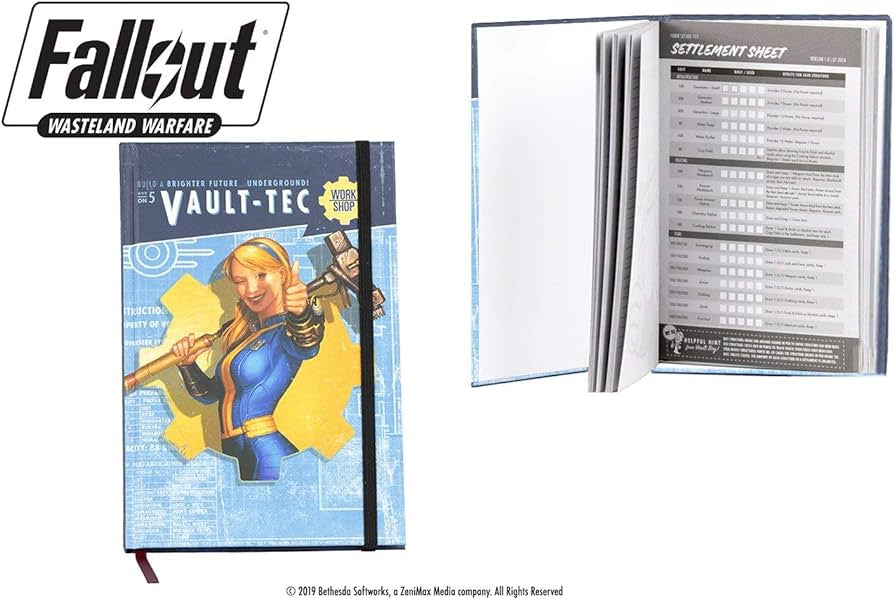 Fallout: Wasteland Warfare - Vault-Tec Notebook | Lazarus Games