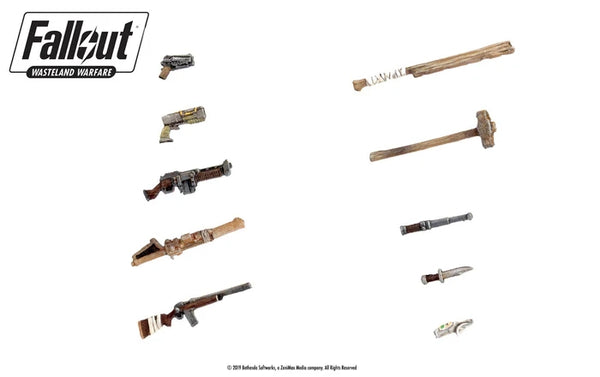 Fallout: Wasteland Warfare - Weapons Upgrade Pack