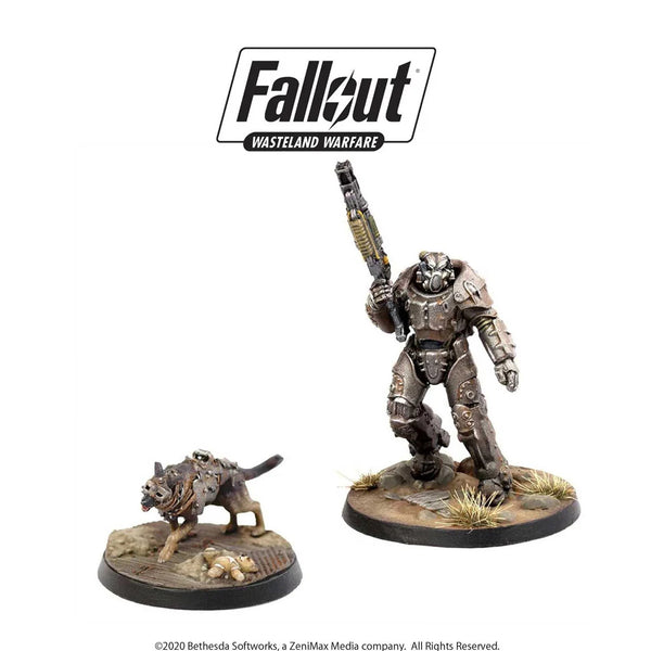 Fallout: Wasteland Warfare - X01 Survivor & Dogmeat