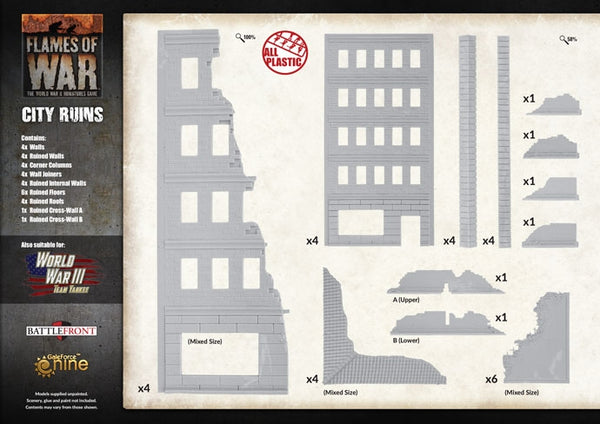 Flames of War: City Ruins (15mm)