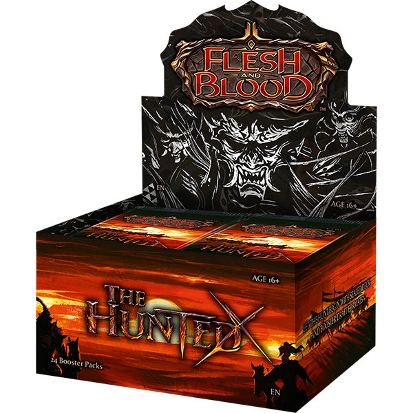 Flesh and Blood TCG: The Hunted Booster Display (24 Packs)