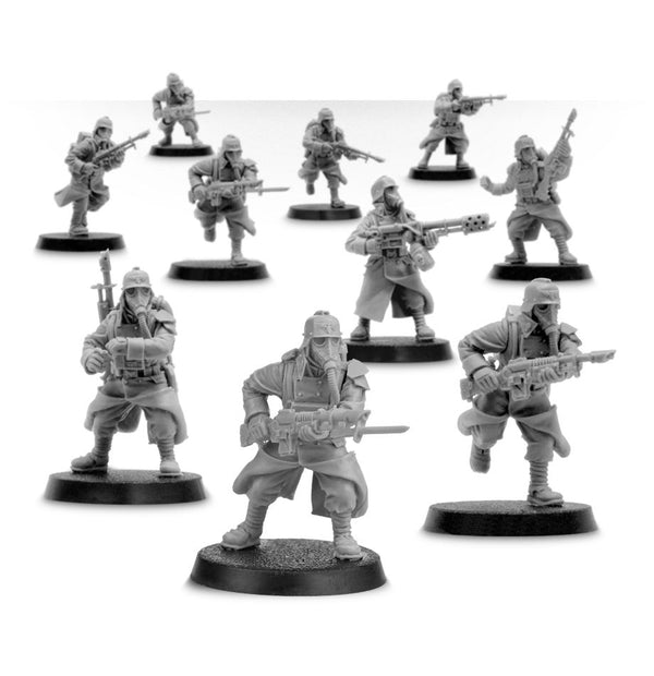 Astra Militarum: Death Korps - Infantry Advancing (Forgeworld)