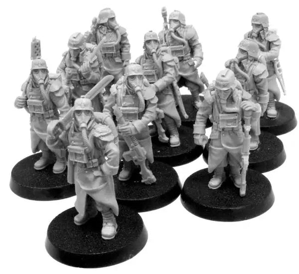 Astra Militarum: Death Korps - Squad at Ease (Forgeworld)