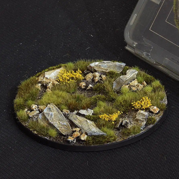 Gamers Grass: Battle Ready Bases - Highland  (Oval 120mm x1)