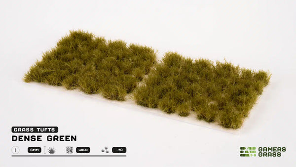 Gamers Grass: Tuft Set - Dense Green (6mm Wild)