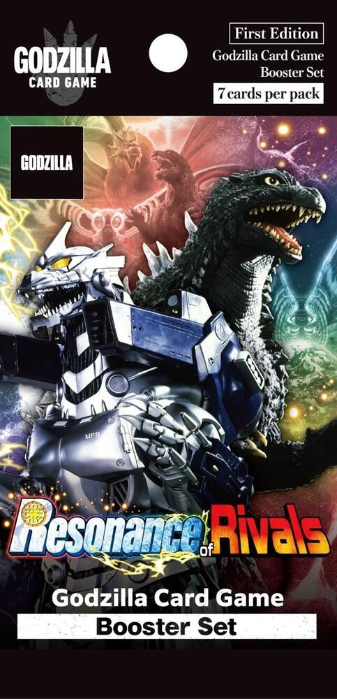 godzilla card game booster box Godzilla Card Game: Booster Set #3 Resonance of Rivals Booster Pack