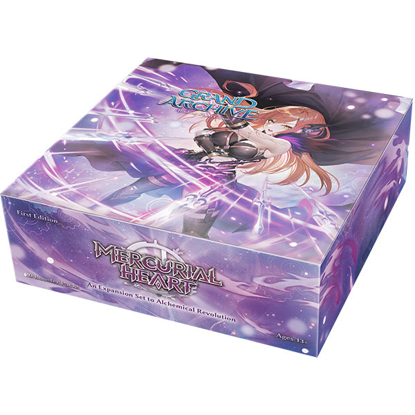 Grand Archive TCG: Mercurial Heart- Booster Pack, 1st Edition (presale)