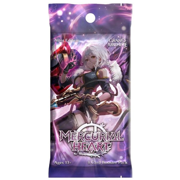 Grand Archive TCG - Set 4 Mercurial Heart Alter Edition Booster Pack Grand Archive TCG - Set 4 Mercurial Heart Alter Edition Booster Pack