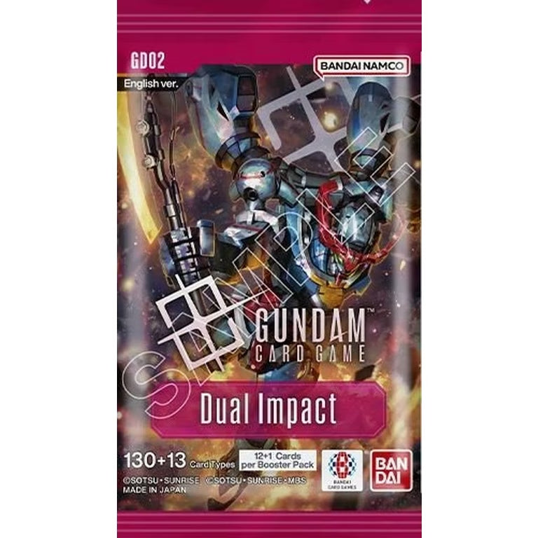 gd02 booster box Gundam TCG: Dual Impact Booster Pack (GD02)