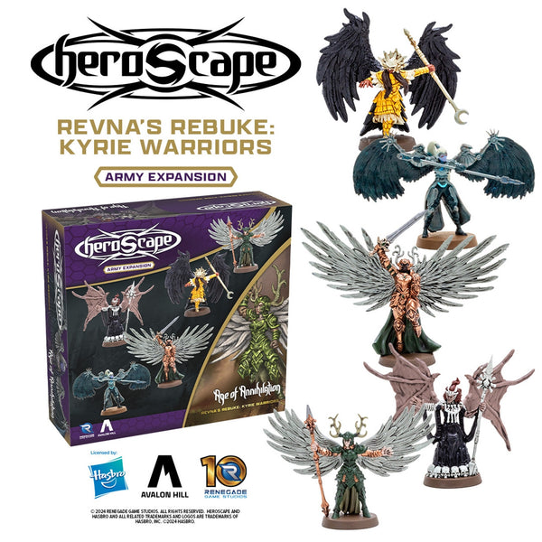 Heroscape: Revna's Rebuke - Kyrie Warriors Army Expansion