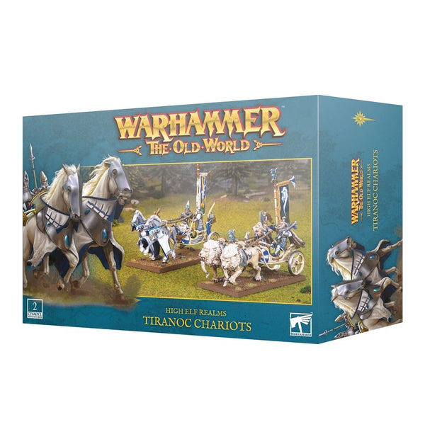 High Elf Realms: Tiranoc and White Lion Chariots