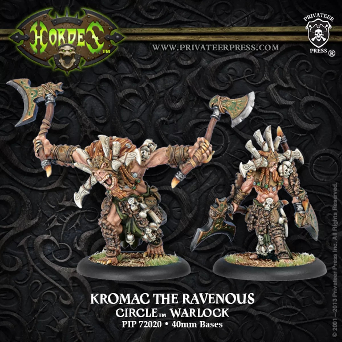 Hordes: Circle Orboros - Kromac the Ravenous | Lazarus Games