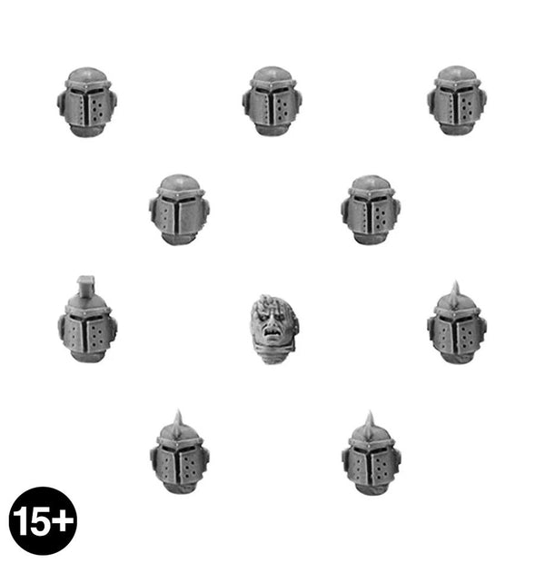 The Horus Heresy: World Eaters - Legion Mk II Upgrade Set - Heads (Forgeworld)