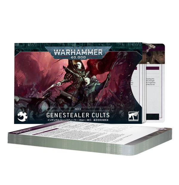 Genestealer Cults: Index Cards (10th Ed)
